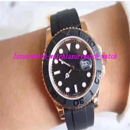 Watch Watch Luxury Mens Quality V7 الإصدار 40 مم 116655 18K Rose Gold ETA 3135 حركة الساعات الساعات الآلية للرجال 312A