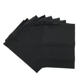 Sacchetti con cerniera per imballaggio di vestiti neri smerigliati Sacchetti per biancheria intima impermeabili sigillati con nave in plastica