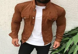 Men039s Jackets 2021 Mens Leather Jacket Casual Fashion Stand Motorcycle Men Slim Style Street Street Outwear7485204