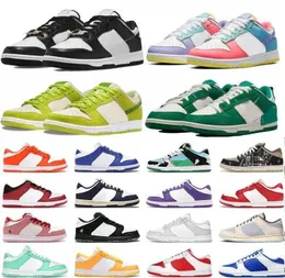 Running Shoes Platform Sneakers Mens Trainers Low Top Leather Black Archeo Pink Grey White Chunky Parra Green Paisley For Men Women Unc