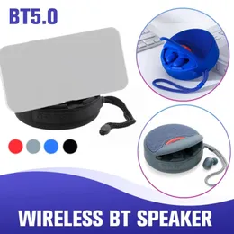 2 في 1 مكبر صوت Bluetooth TWS سماعات الأذن اللاسلكية FM Radio Outdoor Sound Box Sports Stereo In-Ear مع ميكروفون لـ iPhone Samsung Huawei