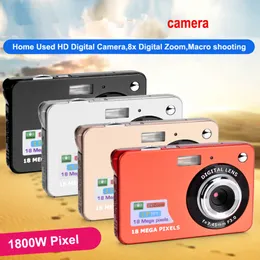 2,7 inch TFT HD digitale camera 18mp 8x Zoom Video Camera Smile Capture Mini Camera Anti-Shake Digital Camcorder 3 kleuren