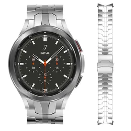 Uhrenarmbänder ohne Lücken für Samsung Galaxy Watch 5 Pro 5 40 mm 44 mm 4 Classic 46 mm 42 mm Band Armband Metallgürtel Edelstahl Uhrenarmbänder T221213