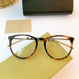 2020 newarrival unisex be2285 optik çerçeve 55-20-145 moda hafif yuvarlak metal tahta gözlük, ön hazırlık için çengel case245k