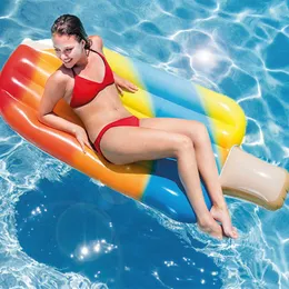 Life Vest Buoy 178CM New Inflatable Ice Block Float Mat Huge Size Ice Cream Pool floats Inflatable Popsicles Pool Swim Ring Water floating Bed T221214