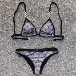 Sexy Thong Swimsuit Designer Bikini Set Wimwear Mulheres Natação Beachwear Split Duas Peças Especialmente Simples Corte Swimwear Maiôs Biquinis Banhando Menina SS