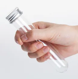 Bottiglie di imballaggio classiche maschera test del sale da bagno Tubo in PET con tappo in alluminio Confezione cosmetica in plastica da 40 ml