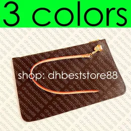 Bolsa removível com zíper da bolsa de compras de grife zípeira Mini Pochette Accessoires Cle Charm T188W