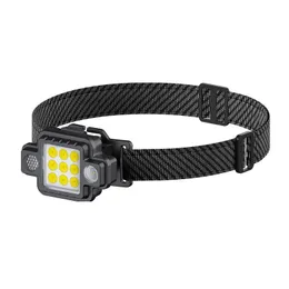 Naładowanie USB Reflektor LED Praca Lekka Magnetyczna Czerwona Niebieska Lampa ostrzegawcza