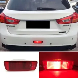 Bil bakre centrum stötfångare reflektor ljusbromslampa glödlampa för Mitsubishi ASX RVR Outlander Sport 2010-2016 Mellanreflektor