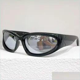 Солнцезащитные очки женские спортивные спортивные спортивные овальные BB0157S Black рама зеркало линзы UV400 защита от доставки модных аксессуаров DHIWX