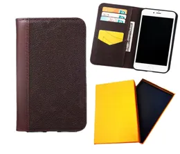 F￶r iPhone 13 Case Fashions Designer Folio Telefonfodral Flip Wallet Card Holder Slot Leather 12 Pro 11 Max X Xr 7 8 Plus Stuffs￤kert7459956