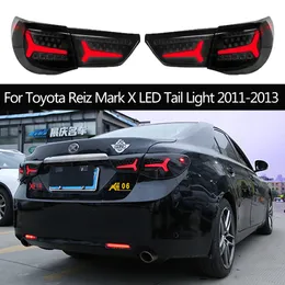 TOYOTA REIZ MARK X LED Tail Light 2011-2013 Reiz Brake Parking Runing Rear LampのCar Taillightsアセンブリターンシグナルインジケーター