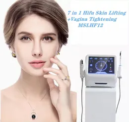 Shockwave Therapy Machine 2 in 1 Hifu 질 조임 기계 다기능 노화 방지 주름 제거 제거