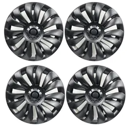 For Tesla Model Y 4PCS Hub Cap Performance Replacement Wheel Cap 19 Inch Automobile Hubcap Full Cover Accessories 2021 2022