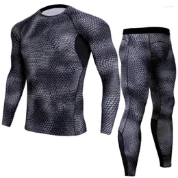 Biancheria intima termica da uomo 2022 20 Mens Long Johns Uomo Autunno Inverno Camicia Pantaloni Set caldo spesso più velluto Taglia S-XXXXL