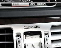 Mercedes Benz AMG Logo -merk Emblem sticker sticker stuurwiel lagercirkel centrale bedieningsknop auto interieur AMG Refit S9610145