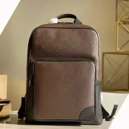 quality BACKPACK School Bag M45335 Fashion Luxuries Shoulder Bags Genuine Leather Men Backpack