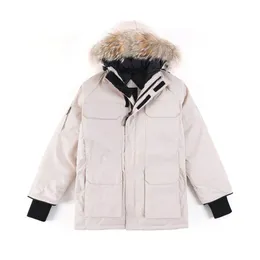 Kanada Winters Mens Womens Down Coat Outdoor Jackets Designer Gode Fashion Apparel