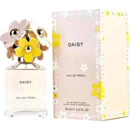 Daisy Perfume Cologne for Woman Fragrance 75ml 2.5 FL OZ EAU De Toilette EDT Spray Designer Perfumes Longer Lasting Fragrances Scents Gifts Wholesale Dropship