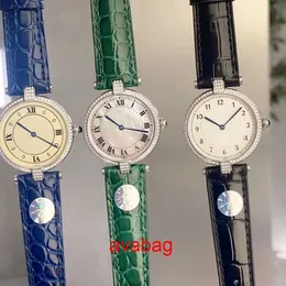 Zegarek Wristwatches Women Watches Cardi Mustbe Pralki Klasyczny zegarek na nadgarstek Roman Numerals Quartz 30 mm zegarek