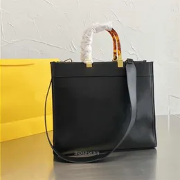 Shopping damer modehandtag lyx ny v￤ska roma crossbody l￤derv￤skor dubbel tote orange sunshine shopper handv￤skor kvinnor totes244z