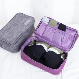 Storage Bags Large Capacity Underwear Bra Bag Polyester Fabric Lingerie Organizador Socks Box Home Organization