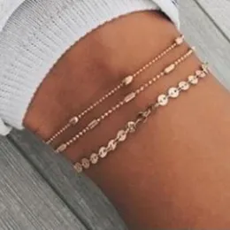 Неклеты сексуальные кристаллические мультислой для женщин Enkelbandje Beach Jewelry Barefoot Sandals Bracelets Foot Chain