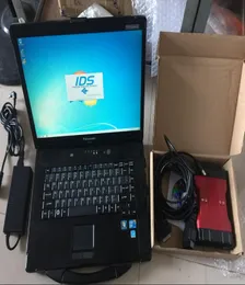 Do narzędzia do diagnozy Forda VCM2 VCMII IDS V120 OBD2 narzędzie z SSD 360 GB w używanym laptopie CF522728914