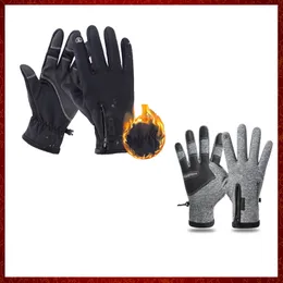 ST670 Professionelle Outdoor-Winterhandschuhe, wasserdicht, mit Thermo-Fleece gefüttert, widerstandsfähig, Touchscreen, rutschfest, Motorrad, Reiten, Sport