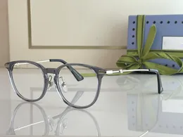 GG1014OA MEN MENS RECICTURCIRCTION Solglas￶gon f￶r kvinnors vintage Black Silver Cat Eye Frame L￤sning Optiska glasstorlek 53 18 145 Anpassad 1.61 Refractive 1.67 Anti-Blu