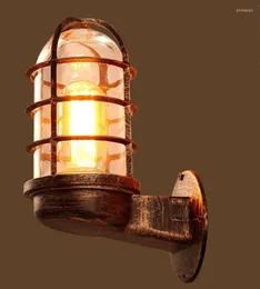 Lampa ścienna nowoczesna LED kamienna dekoracje przemysłowe luminaire kamera kamera cabecero de caMa obok pokoju dinging