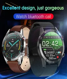 L13 Smart Watch Men IP68 Водонепроницаемые ECG PPG Bluetooth Call Call Hardupting Count Dame Fitness Tracker Sports SmartWatch5996535