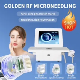 صك الجمال المنزلي RF Microneedling Machine Mark مزيل Fractional Micro و Negling 2023 تجميل صالون Skin Lifted Lift Lift