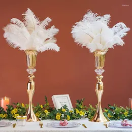 Party Decoration Vase Wedding Table Centerpiece Event Road Blomma Rack for Home El