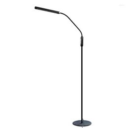 Floor Lamps Nordic Eye-protective LED Gooseneck Lamp 8W 5 Color Modes Modern Reading For Living Room Bedroom Bedside Piano