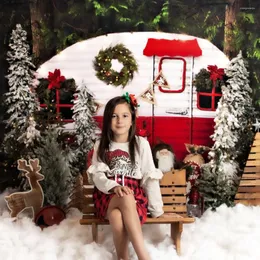 فتاة الفتاة Girlymax عيد الميلاد الخريف/الشتاء الفتيات الفتيات سانتا الترتر منقوشة تنورة الثوب كراتش مجموعة الجوارب فوق الركبتين الأطفال