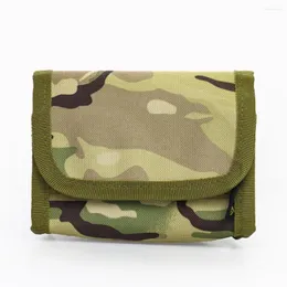 Lagringspåsar 1 st bärbara utomhus multifunktion taktisk bälte väska militär överlevnadsverktyg camping dekoration hushåll kamouflage