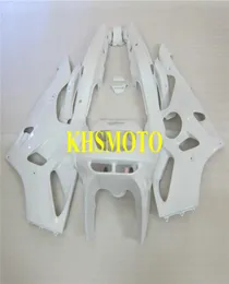 Motorcycle Fairing kit for KAWASAKI Ninja ZX6R 636 94 95 96 97 ZX 6R 1994 1997 ABS All white Fairings setGifts KS028559106