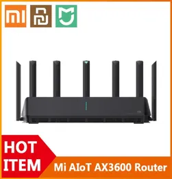 NUEVO XIAOMI MI AIOT Router AX3600 Wifi 6 Dualbandas 2976 MBS Gigabit Tasa WPA3 Cifrado de seguridad Mesh Wifi SEÑAL AMPLIFI1763546