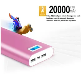LCD Power Bank 20000 MAH Dual USB Standby Mobile Tablet PC Gaming Machine Universal Compensation5640524