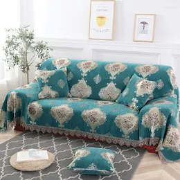 Capas de cadeira Fyjafon Sofá Capa Chenille Jacquard Slipcover Couch Couch Móveis Lavagem Protetor Toalha