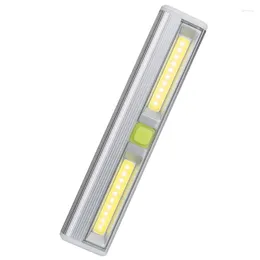 Lampada da parete LED Armadio Luce notturna COB magnetico Armadio alimentato a batteria Illuminazione senza fili Riparazione auto