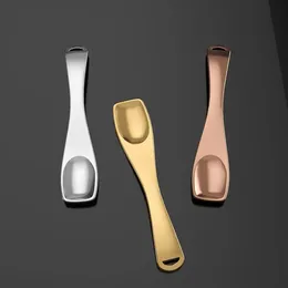 Metal Face Cream Spoon Party Favor Portable Skin Care Beauty Cosmetic Spatula Spoons Eye Creams Stick ss1216