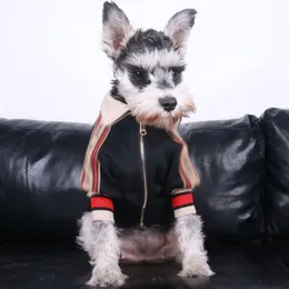 Fashion Zipper Design Pets Jacket Outdoor Street Style Dog Apparel Winter Trendy Teddy Bichon Puppy Clothes2501