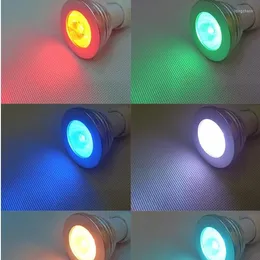 Dimmable GU5.3 220V RGB LED Spotlight 16 Color