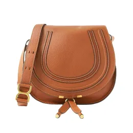 Borse piccole borse a tracolla a tracolla borsa tote di design per uomo donna anche pochette classiche con patta rosa marrone borsa casual piccola vera pelle borse firmate Saddle