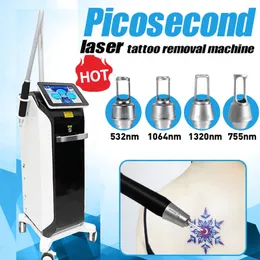 Nd Yag Laser Sommersprossenentfernung Hautaufhellung Entfernen Tattoo Pikosekunden-Lasermaschine
