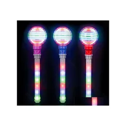 Party Favor Kids Mtimodel Flashing LED Strobe Wands Lightup Mruczący kij dzieci świecące świetliste zabawki na koncerty Drop dostarczenie