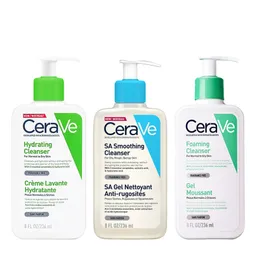 Crema per la cura della pelle di marca 236ml Cerave SA Detergente levigante Detergente schiumogeno idratante Lozione idratante Gel per il trattamento corretto del corpo senza profumo Spedizione veloce